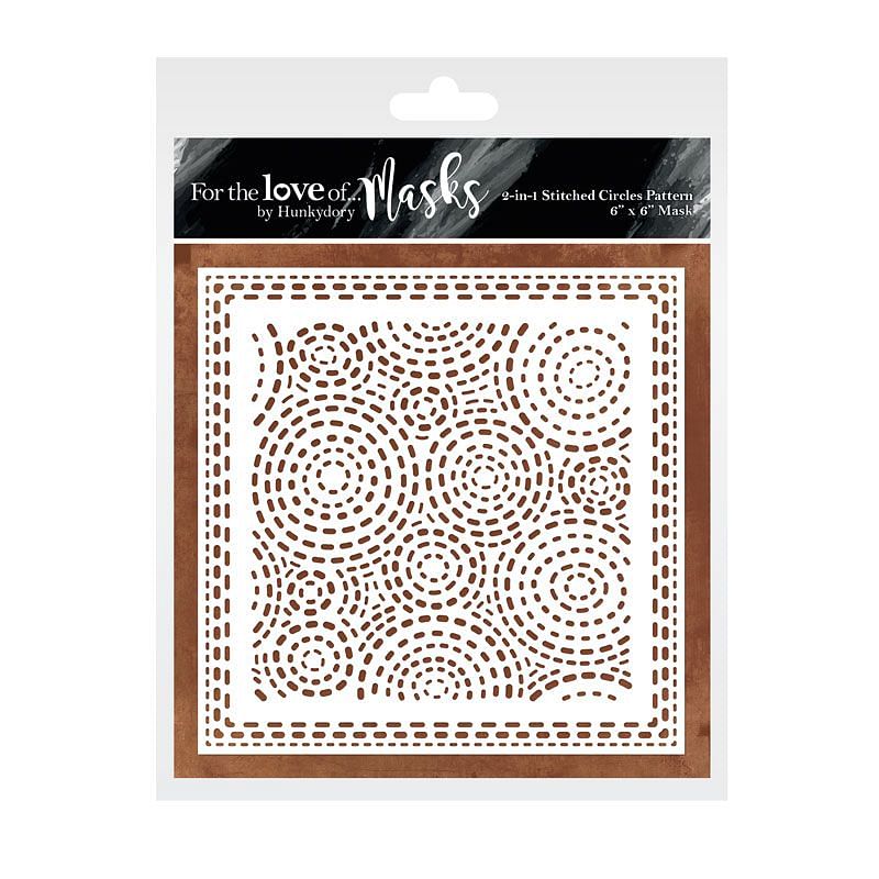 For the Love of Masks - 2-in-1 Stitched Circles Pattern-1