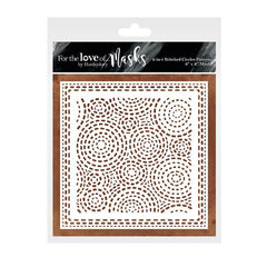 For the Love of Masks - 2-in-1 Stitched Circles Pattern-1