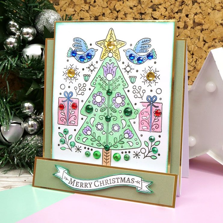 Pour l'amour des timbres - Ô Sapin de Noël-4