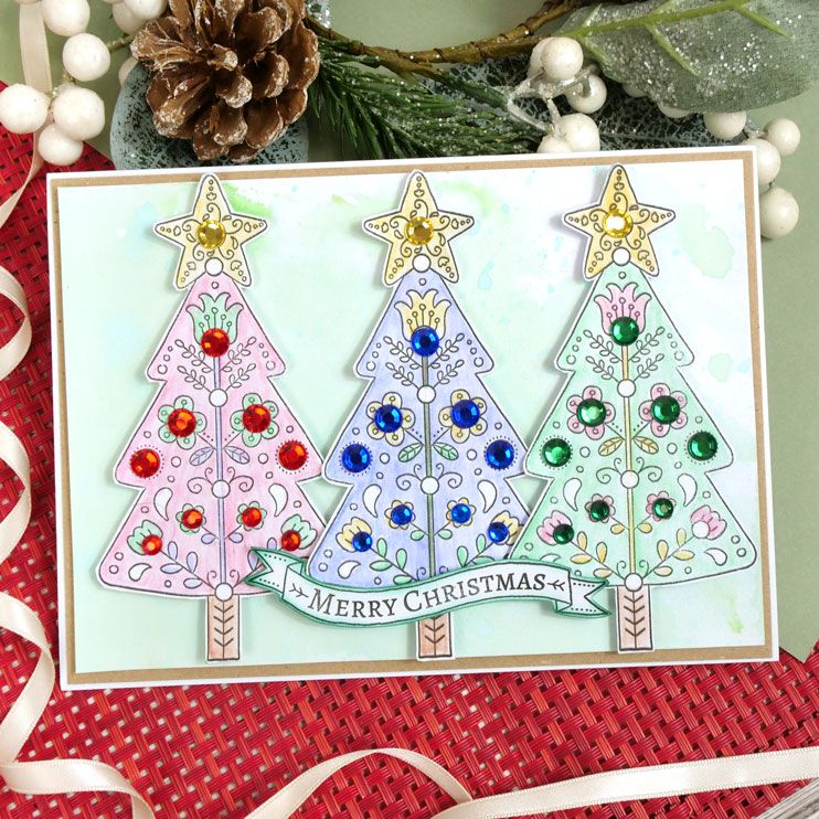 Pour l'amour des timbres - Ô Sapin de Noël-5