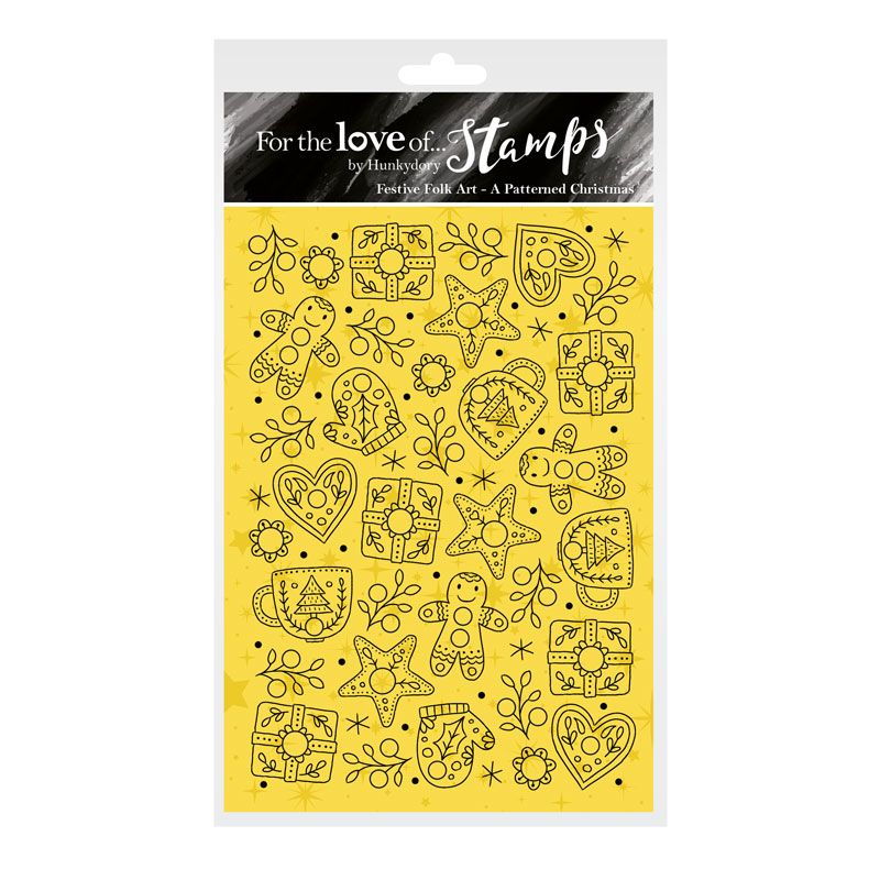 For the Love of Stamps - A Patterned Christmas-1