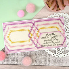 For the Love of Stamps - Nesting Frames - Extended Hexagons-4