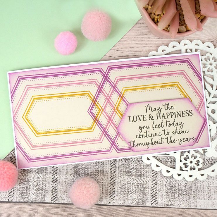 For the Love of Stamps - Nesting Frames - Extended Hexagons-4