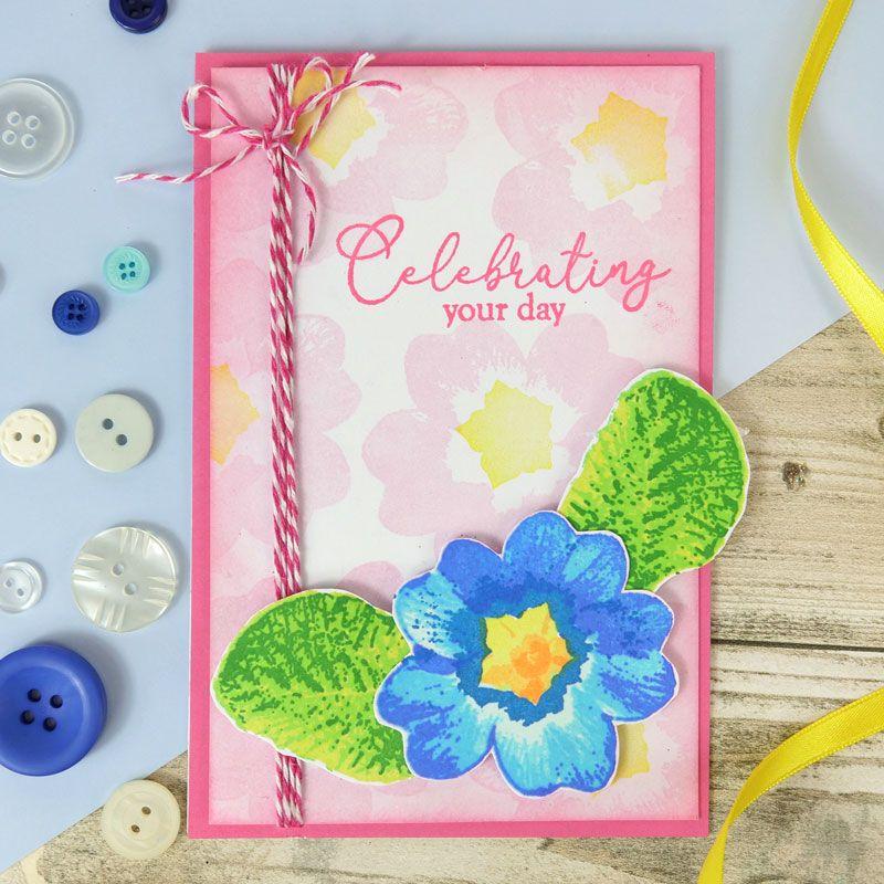 For The Love Of Stamps - Layering Primrose A5 Stamp Set-3