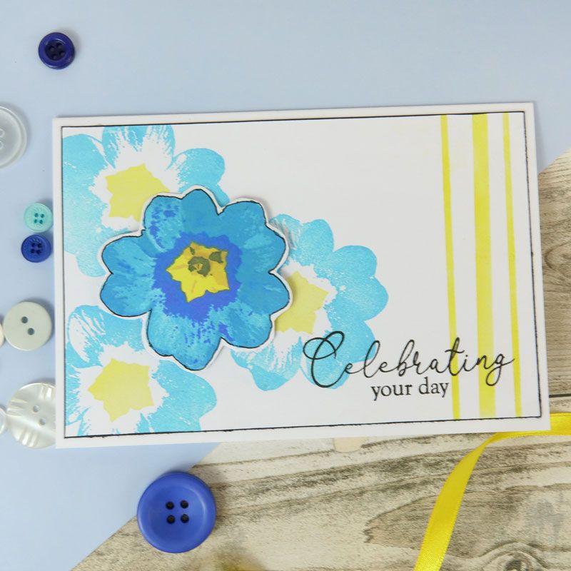 For The Love Of Stamps - Layering Primrose A5 Stamp Set-5