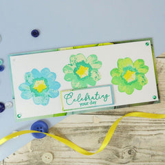 For The Love Of Stamps - Layering Primrose A5 Stamp Set-7