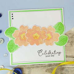 For The Love Of Stamps - Layering Primrose A5 Stamp Set-8