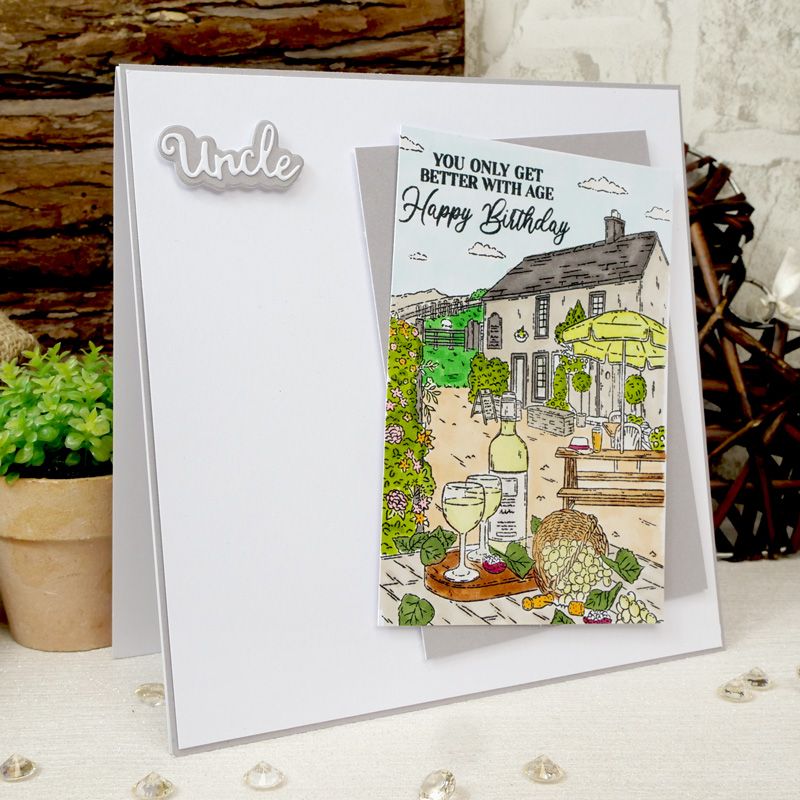 For The Love Of Stamps - Country Pub A6 Stamp Set-2