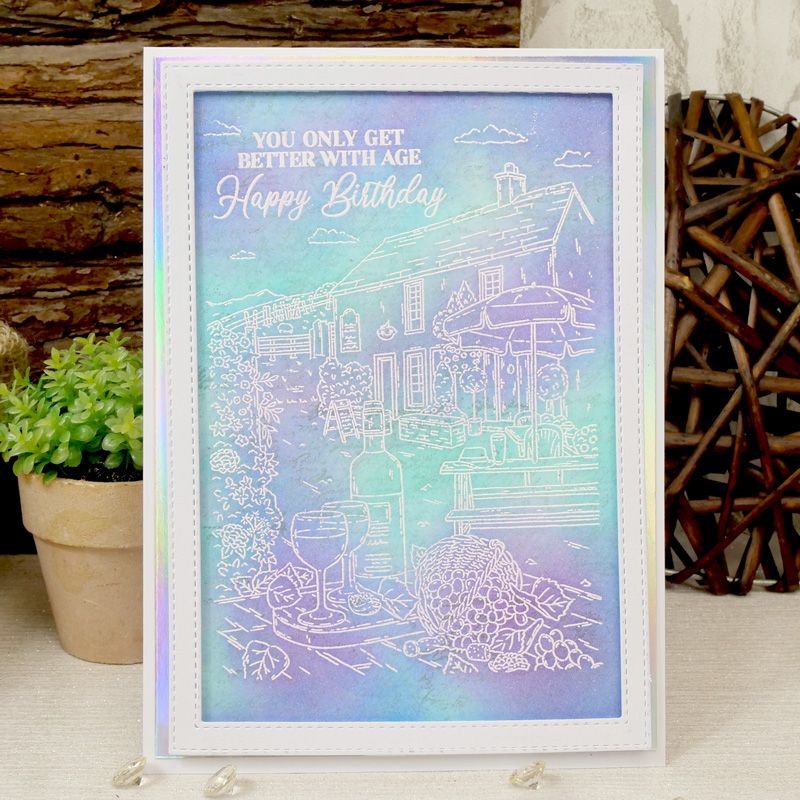 For The Love Of Stamps - Country Pub A6 Stamp Set-4