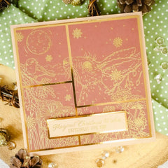 For The Love Of Stamps - Winter Hare A5 Stamp Set-4