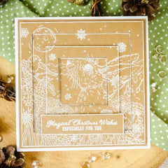 For The Love Of Stamps - Winter Hare A5 Stamp Set-2
