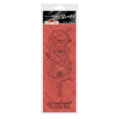 For The Love of Stamps - Perfect Poppies-1
