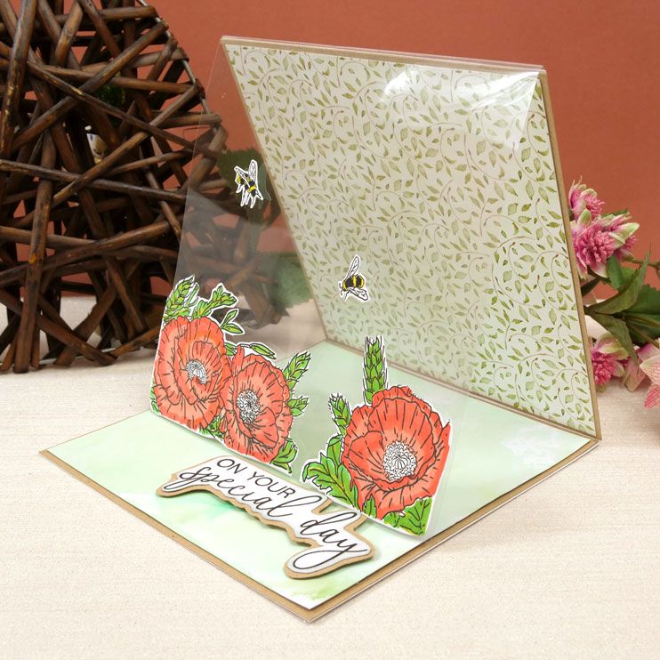 For The Love of Stamps - Poppy Meadow-4
