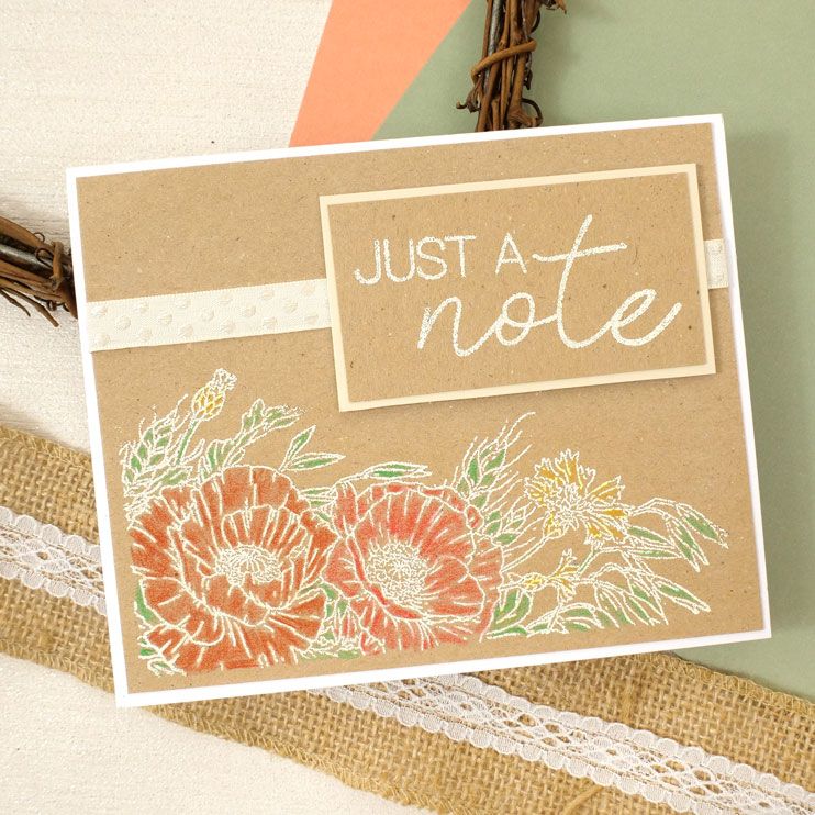 For The Love of Stamps - Poppy Meadow-5