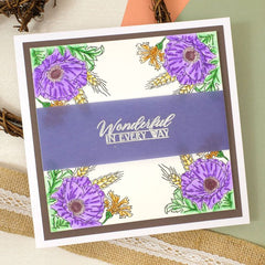 For The Love of Stamps - Poppy Meadow-3