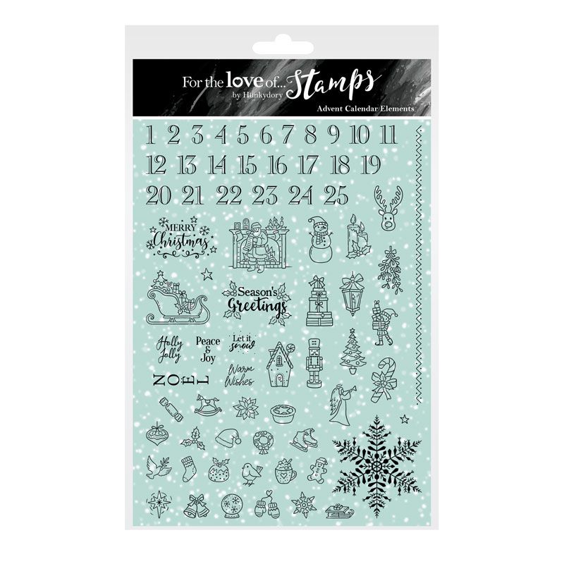 For The Love Of Stamps - Advent Calendar Elements-1
