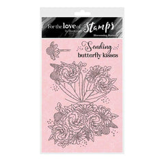 For The Love Of Stamps - Blossoming Butterfly-1