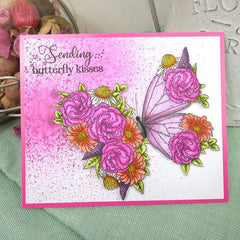 For The Love Of Stamps - Blossoming Butterfly-3