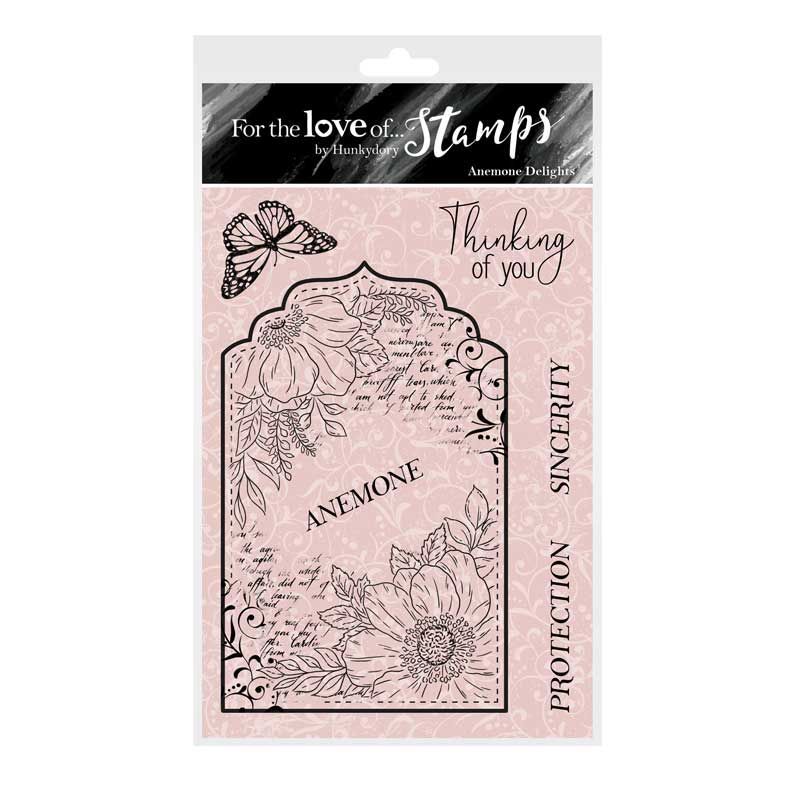 For The Love Of Stamps - Anemone Delights-1