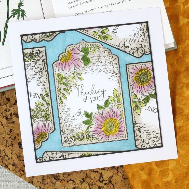 For The Love Of Stamps - Anemone Delights-4