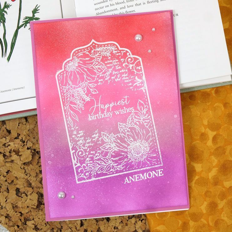 For The Love Of Stamps - Anemone Delights-3