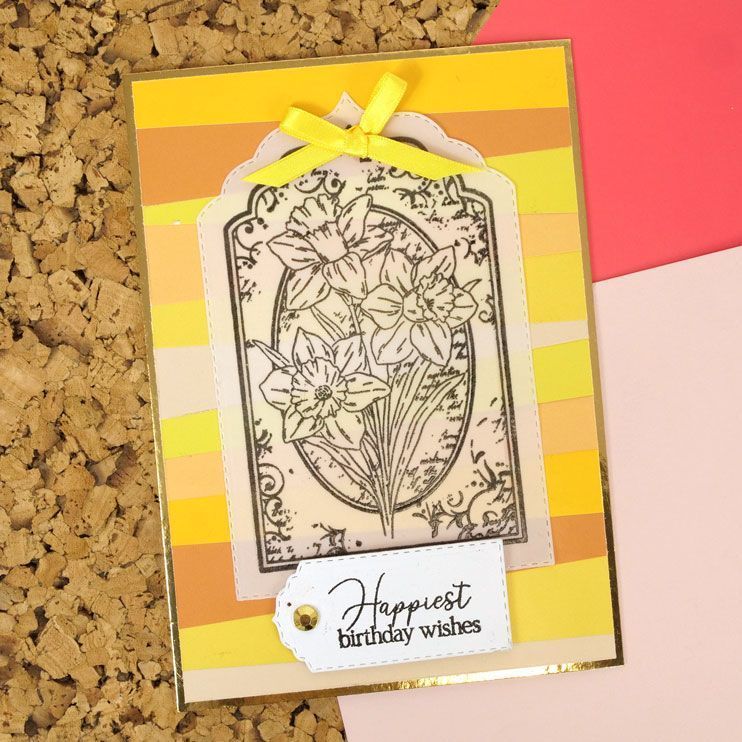 For The Love Of Stamps - Daffodil Joy-7