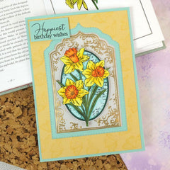 For The Love Of Stamps - Daffodil Joy-8