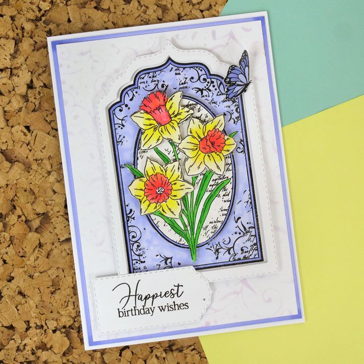 For The Love Of Stamps - Daffodil Joy-2