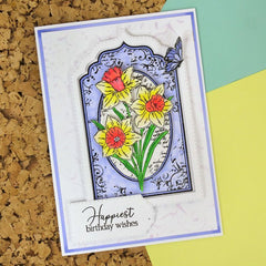 For The Love Of Stamps - Daffodil Joy-2