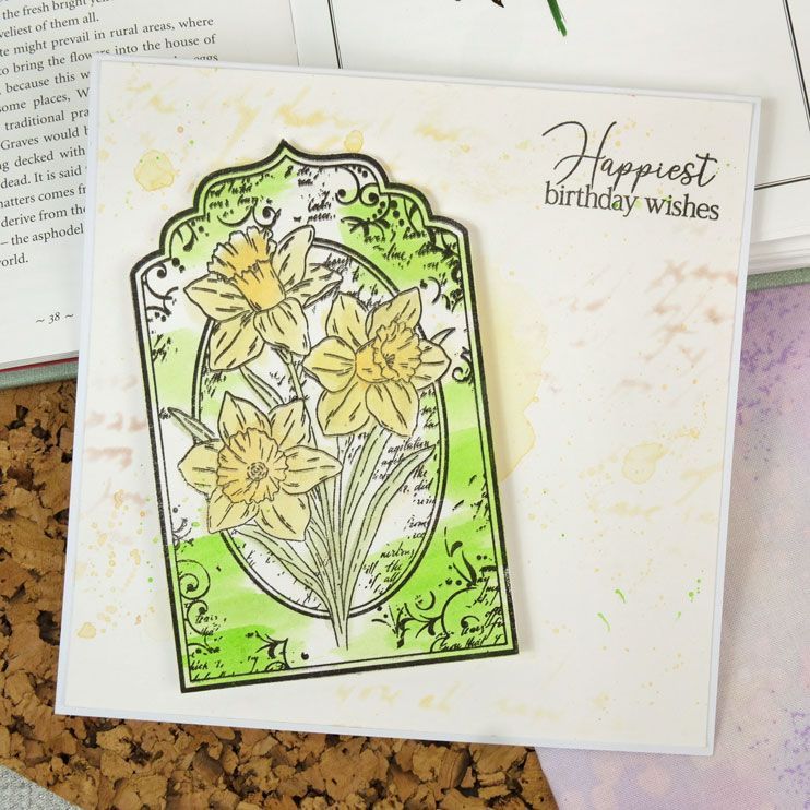 For The Love Of Stamps - Daffodil Joy-3