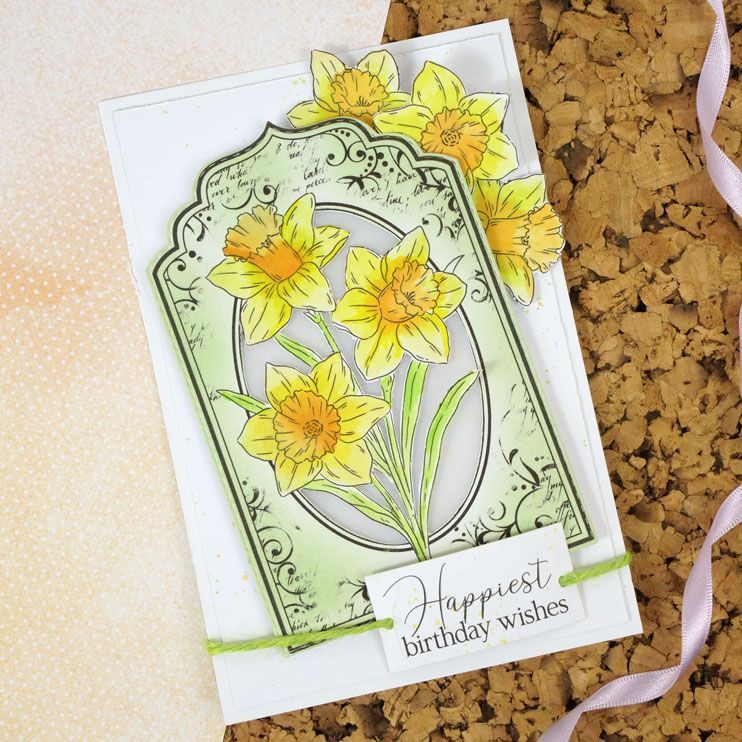 For The Love Of Stamps - Daffodil Joy-4