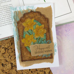 For The Love Of Stamps - Daffodil Joy-5