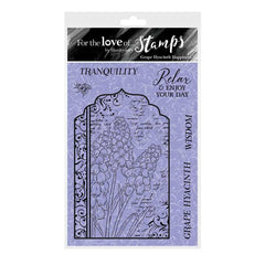 For The Love Of Stamps - Grape Hyacinth Happiness-1