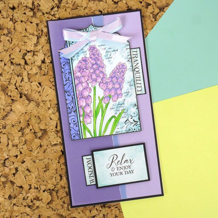 For The Love Of Stamps - Grape Hyacinth Happiness-6