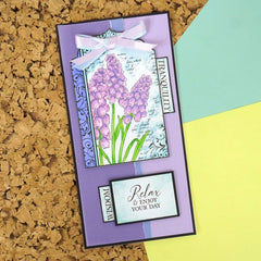 For The Love Of Stamps - Grape Hyacinth Happiness-6