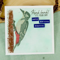 For The Love Of Stamps - Layering Woodpecker-4
