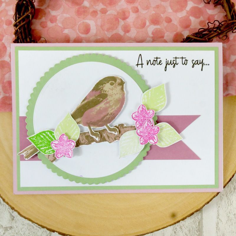 For The Love Of Stamps - Layering Long-Tailed Tit-4