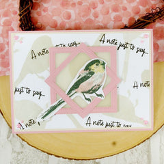 For The Love Of Stamps - Layering Long-Tailed Tit-2