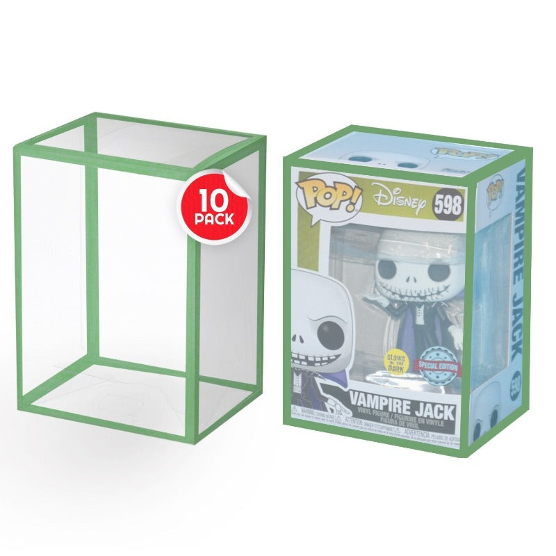 Funko Pop 4 Inch EVORETRO Protector Glow in the Dark 0.40MM - Pack of 10-1