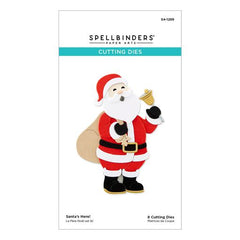Santa's Here! Etched Dies from the Classic Christmas Collection-1
