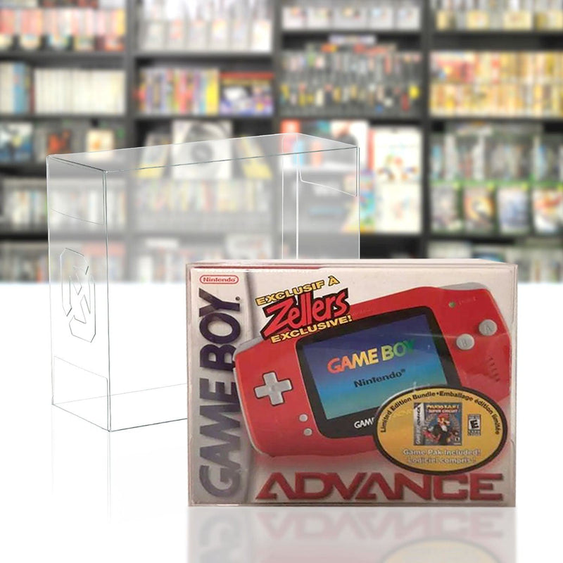 Game Boy Advance GameBoy Advance Console  SP Console Box EVORETRO Protector 0.40MM Pack of 1-9