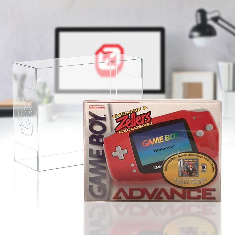 Game Boy Advance GameBoy Advance Console  SP Console Box EVORETRO Protector 0.40MM Pack of 1-11