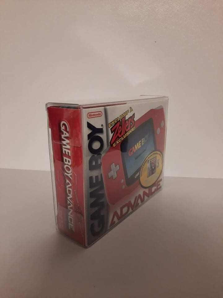 Game Boy Advance GameBoy Advance Console  SP Console Box EVORETRO Protector 0.40MM Pack of 1-7