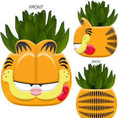 Garfield Head Mini Ceramic Planter-1