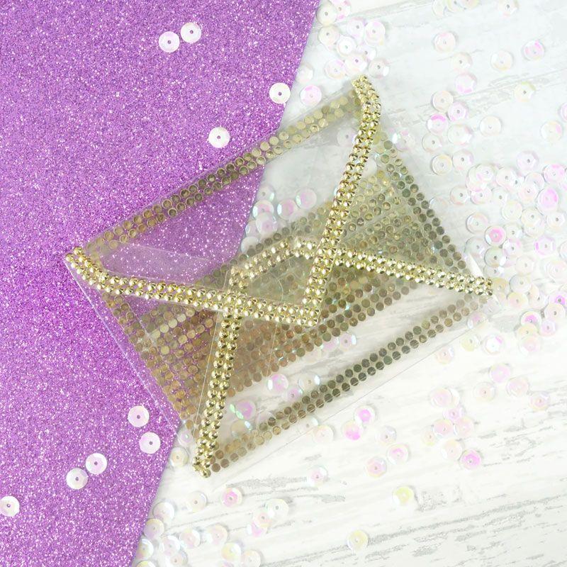 Diamond Sparkles Gemstone Rolls - Gold & Silver-3