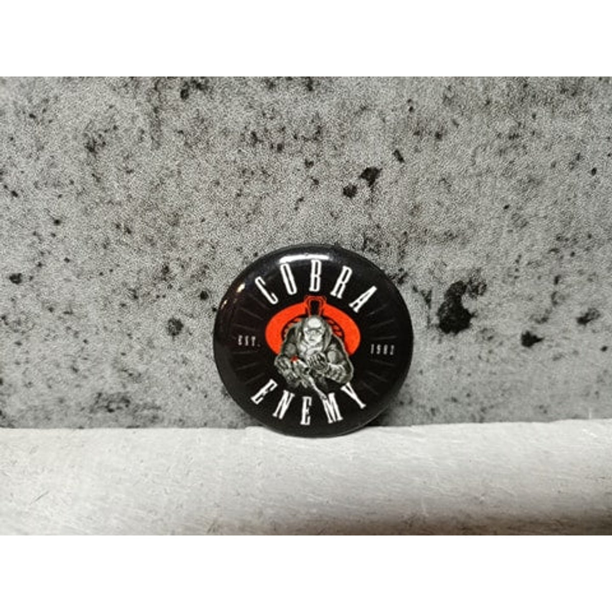 Gi Joe Cobra Enemy Black Button-1