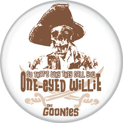 Goonies - One Eyed Willie Button-1