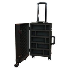 EVORETRO Graded Card Case — Show-Day Roller, TSA Lock, Foam-2