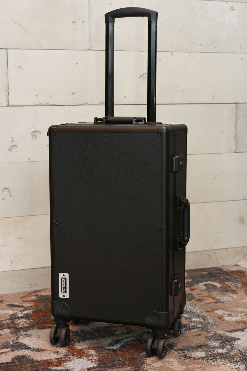 EVORETRO Graded Card Case — Show-Day Roller, TSA Lock, Foam-6