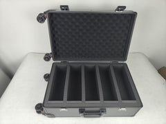 EVORETRO Graded Card Case — Show-Day Roller, TSA Lock, Foam-15